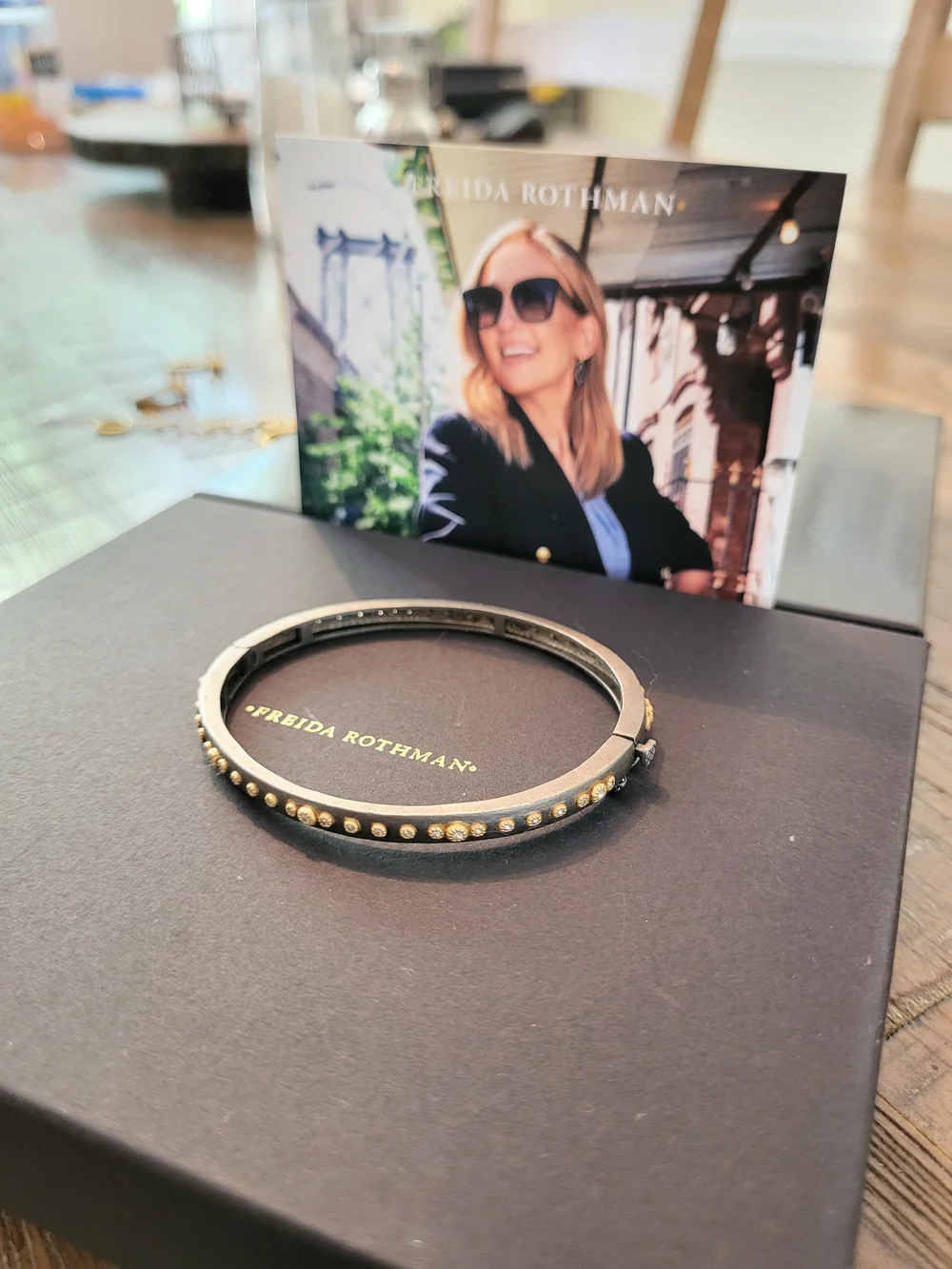 Freida Rothman Bezzle Bangle - Picture 2 of 3